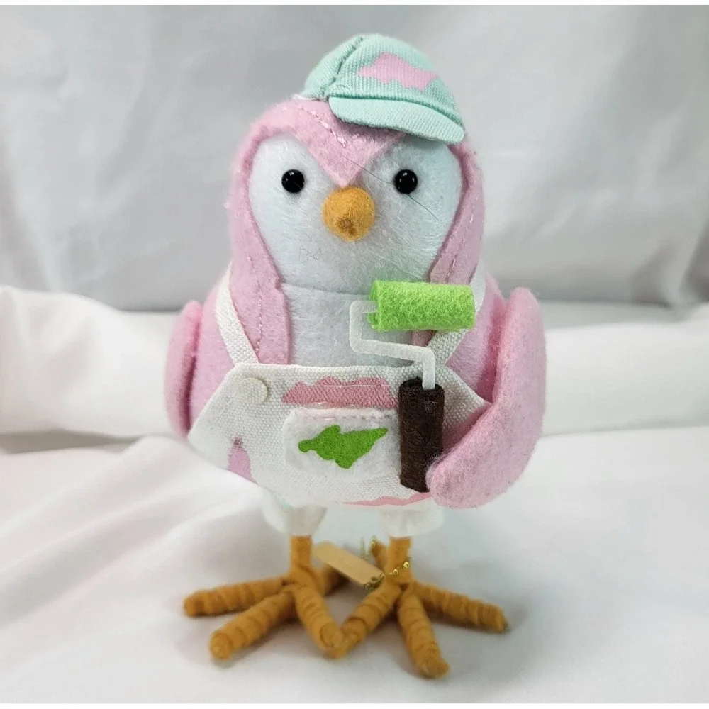 Target Spritz Featherly Friends Easter 2025‎ Scribbles Pink Bird Spring Decor